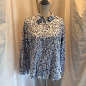 J Crew Liberty of London blouse